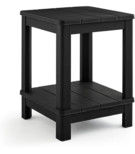 Amazon.com : Keter Deluxe Adirondack Side Table - Gray